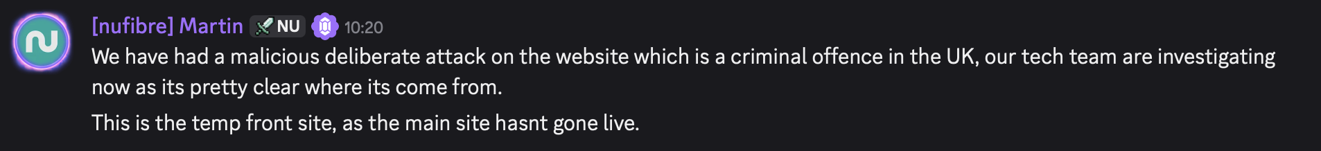 NuFibre 1